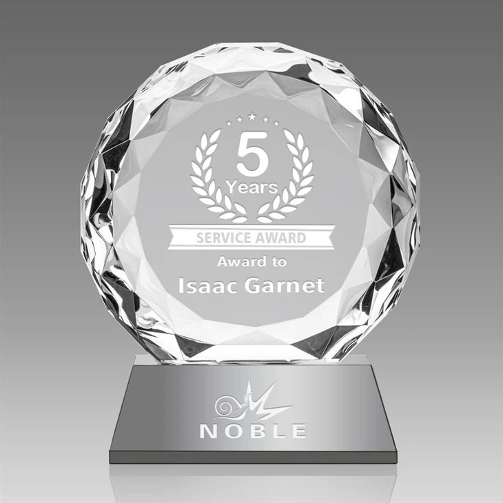 Crystal Service Awards best